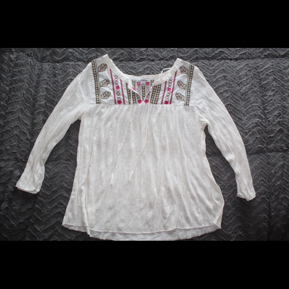American Eagle Outfitters boho top